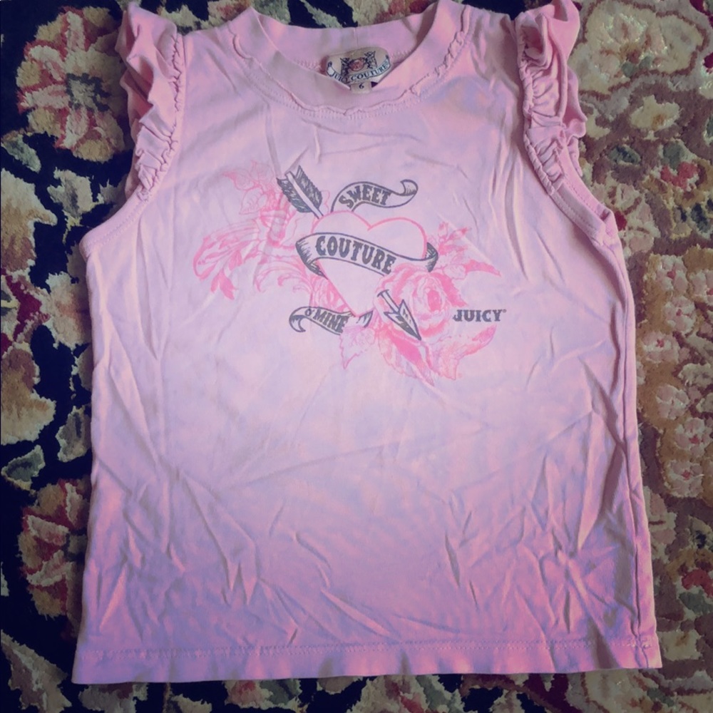 Juicy Couture kids 6T T shirt